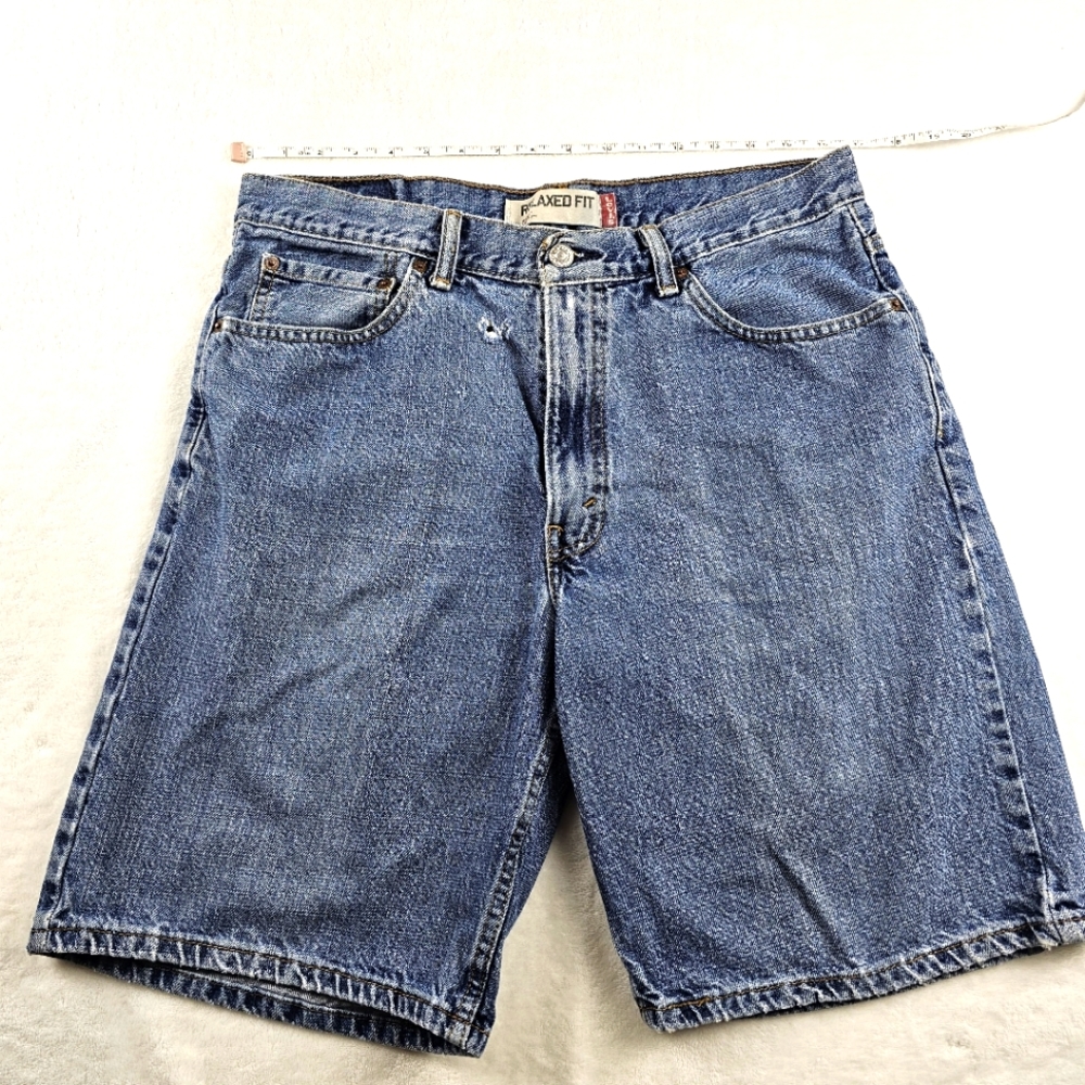 Levi's Denim Jean  Relaxed Fit 550 Shorts 100% Cotton Size 34